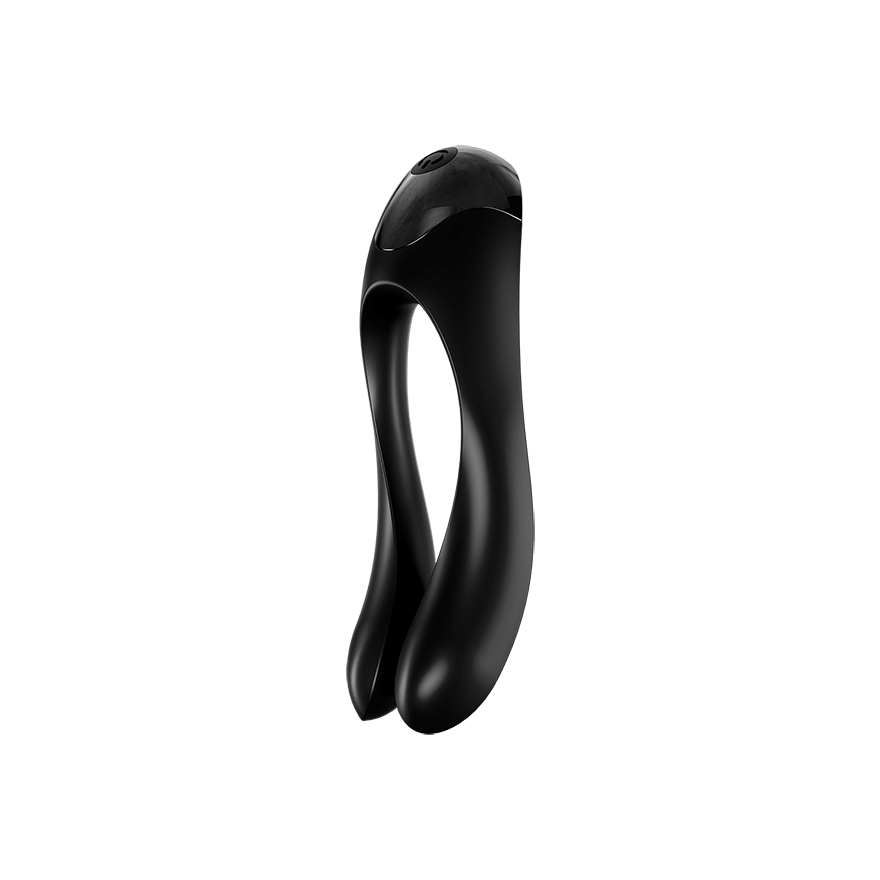 Satisfyer Candy Cane Schwarz – offizielle Frontansicht