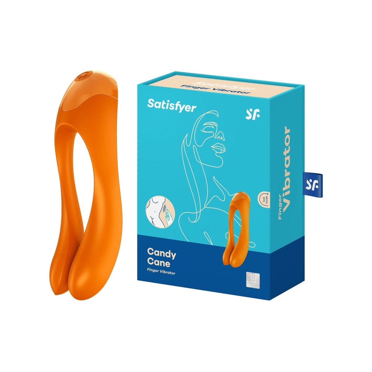 Satisfyer Candy Cane Orange – Produktansicht