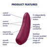 Satisfyer Curvy 1+ Rot – weitere Produktansicht