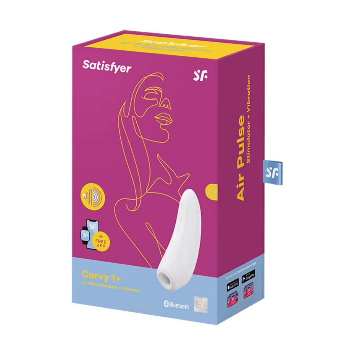 Satisfyer Curvy 1+ Weiß – aktuelle Produktansicht