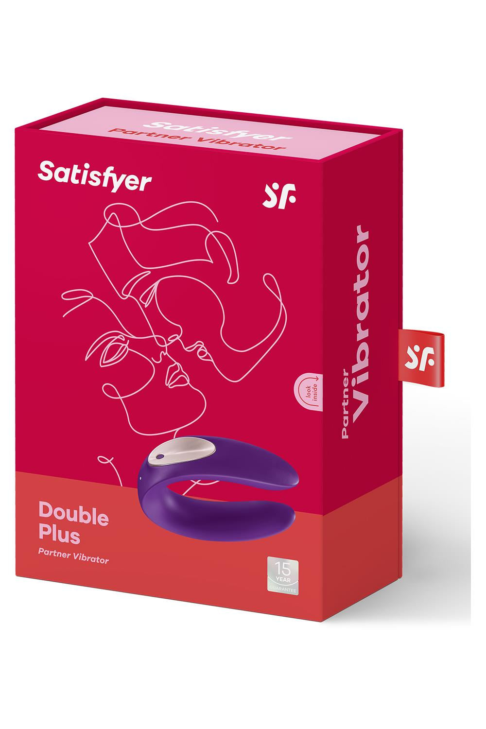 Satisfyer Partner Plus Purple – Verpackungsansicht