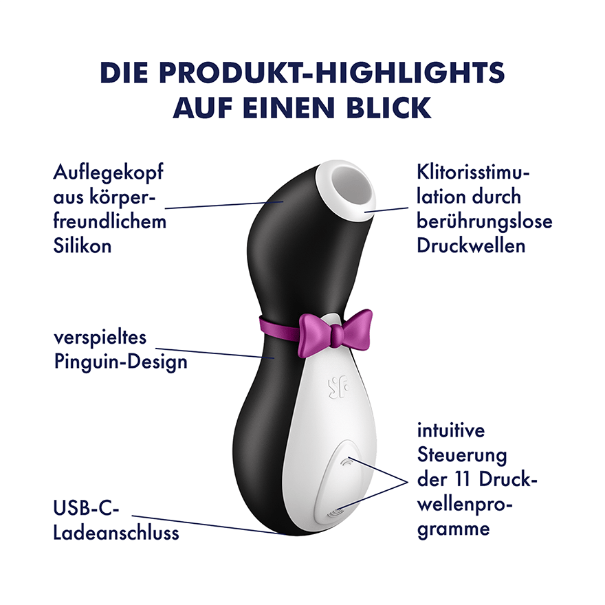 Satisfyer Penguin – offizielle Produkt-Highlights