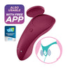 Satisfyer Sexy Secret Weinrot – Produktansicht 3