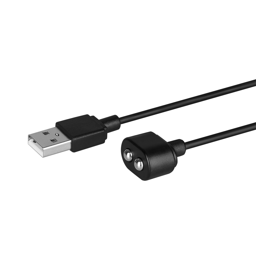 Satisfyer USB-Ladekabel Schwarz – offizielle Detailansicht