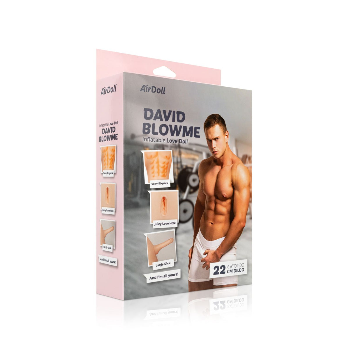AirDoll David Blowme aufblasbare Liebespuppe