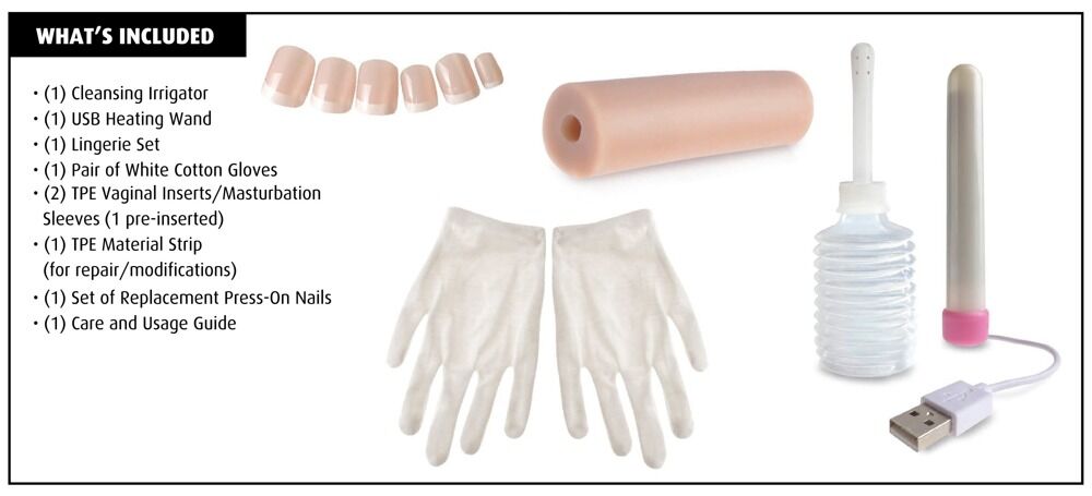 Pipedream Ultimate Fantasy Doll Bianca – weitere Ansicht