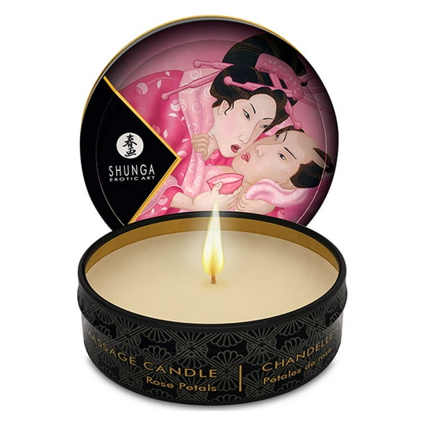 SHUNGA Massage Candle Rose Petals 170 ml
