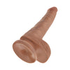 pipedream-king-cock-6-inch-with-balls-caramel-ansicht-seitlich