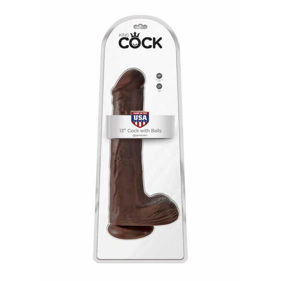 pipedream-king-cock-13inch-with-balls-brown-ansicht-verpackung