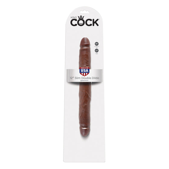 pipedream-cock-12-inch-slim-double-brown-ansicht-verpackung